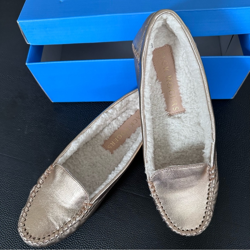 New JACK ROGERS Millie Mocassin sz8
